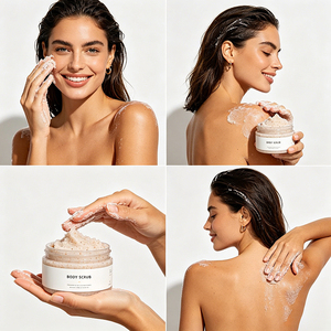 Exfoliante Corporal en Polvo <span class=keywords><strong>de</strong></span> Mantequilla <span class=keywords><strong>de</strong></span> Shenyang Corea, con Ácido Kójico, sin Necesidad <span class=keywords><strong>de</strong></span> Baño, en Tarro, MOQ, Sobres, Espuma, Glicerina, Sal Batida, Venta al por Mayor, 8 Unidades - Product Image 3