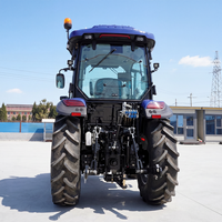 Tracteurs agricoles LUYU de haute qualité 50HP 75HP, tracteur agricole 4WD 4x4 en provenance de Chine à vendre