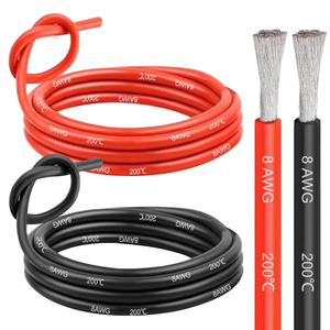 600V 30AWG 28AWG 26AWG 24AWG 22AWG 20AWG 18AWG 16awg 14awg 12AWG 10awg 8awg 6awg 4awg 2awg mềm Silicone dây cáp - Product Image 6