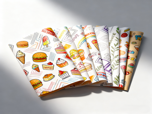 Custom Printed Food Grade Bread Grease-Proof <b>Paper</b> Sandwich Burger Burrito Package with Logos Greaseproof <b>Wrapping</b> <b>Paper</b> - Product Image 6