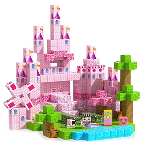 Từ khối xây dựng thiết lập 300pcs + nam châm lớn Cube đồ chơi từ tính khối lập phương được xây dựng từ khối đồ chơi - Product Image 1