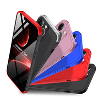 Étui GKK 360 3-en-1 anti-choc, design sportif, étui de téléphone en PC pour iPhone 12/13/14/15/16 Pro Max