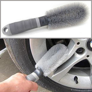 Wheel <b>Brush</b> Soft Bristles <b>For</b> Car Wheel Rim <b>Cleaning</b> Tool - Product Image 3