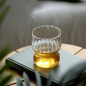 Độc đáo bầu hình dạng thiết kế thủy tinh cốc nước hộ gia đình trong suốt cà phê thủy tinh - Product Image 5