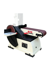 Ponceuse combinée à bande et à disque électrique 450W FS-450, machine de ponçage et de meulage polyvalente pour le travail du bois - Product Image 2