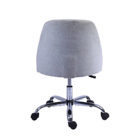 Fournisseur vérifié chaise de bureau moderne et minimaliste, chaise de bureau en tissu respirant et rotatif pour étudiants, pas cher Ch