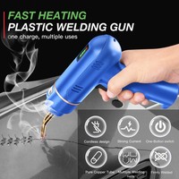 Pistolet à souder plastique 200W le plus populaire de 2025 avec 200 agrafes, kit de réparation de pare-chocs de voiture