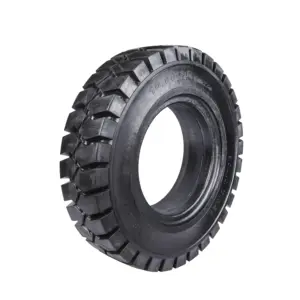 फैक्टरी बिक्री मूल्य के साथ स्थिर उच्च गुणवत्ता 10.00-20 विभिन्न आकार के ठोस रबर फोर्कलिफ्ट टायर