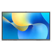 Tableau blanc interactif intelligent SHENMAIDI R65DB-L6R avec métal et verre