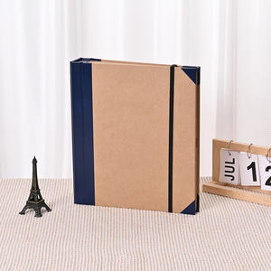 Funda de cuero con logotipo personalizado OEM, organizador de <span class=keywords><strong>Folios</strong></span> de papel Kraft para documentos en caso de que me falte carpeta, carpeta de emergencia, carpeta expandible - Product Image 4