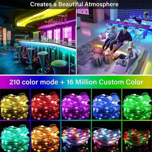 Guirlande lumineuse LED étanche, 3 m, dc 5v, pour nouvel-an, arbre de <span class=keywords><strong>noël</strong></span>, fête de mariage, éclairage d'extérieur, lampes de <span class=keywords><strong>noël</strong></span>, collection <span class=keywords><strong>2022</strong></span> - Product Image 3