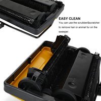 BOOMJOY Balai manuel rotatif portable en PP pour tapis et sols