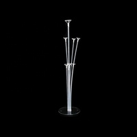 Support de table en plastique pour ballons, kits de décoration de ballons pour anniversaires, remises de diplômes, fêtes de Noël