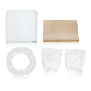 Top Quality Car seat cover set 5 in 1 Clean Set Airplane seat cover Disposable Plastic Seat Cover