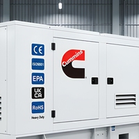 Générateur diesel silencieux triphasé 220V/230V EPA CE ISO 50kw 100kw 150kw avec démarrage électrique DC et ATS