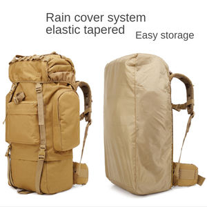 Sac à dos tactique en nylon 45L personnalisé avec plusieurs options de couleur Fermeture à glissière avec doublure en polyester Logo personnalisé OEM - Product Image 5