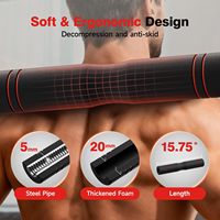 Kit d'haltères réglables 5-en-1 avec barre de musculation, kettlebell et support pour pompes – Idéal pour l'équipement de gym à domicile