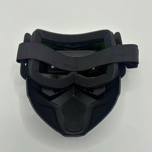 Masker Las Lensa Penggelap Otomatis Full <span class=keywords><strong>Face</strong></span> yang Nyaman, Masker Pengaman Pelindung, Bernapas dan Anti Debu dengan Bantalan Spons - Product Image 6