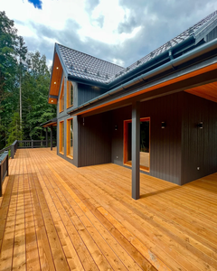 Moderna Cabaña <span class=keywords><strong>de</strong></span> Madera Prefabricada <span class=keywords><strong>de</strong></span> Dos Pisos, Espaciosa Cabaña <span class=keywords><strong>de</strong></span> Troncos con Amplio Terraza para <span class=keywords><strong>Vacaciones</strong></span> y Residencia en Resorts - Product Image 4