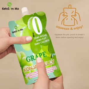 Precio <span class=keywords><strong>de</strong></span> fábrica Instant Zero Fat Grape Gelee <span class=keywords><strong>De</strong></span> Bardane Drink Jeli Gelatina Di Konjac Jelly - Product Image 1