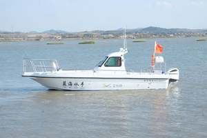 GOLDLUCK Yacht de sport 28ft/8.62m Bateau de pêche en fibre de verre Catamaran Voile Yacht Bateau de luxe - Product Image 2