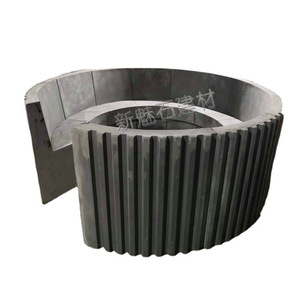 Nuevo Sofá Curvo de Hormigón GRC Magic Stone para Exteriores, Asientos Prefabricados para Patio - Product Image 1