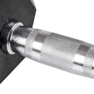 Haltères hexagonaux professionnels de <span class=keywords><strong>20</strong></span> livres, ensemble d'accessoires de gym en caoutchouc - Product Image 5