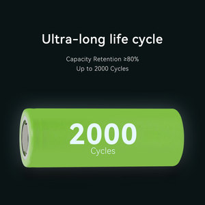 โซเดียมไอออน 26700 3000mAh 2.9V 3200mAh แบตเตอรี่โซเดียมไอออนแบบชาร์จได้ - Product Image 2