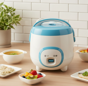 หม้อหุงข้าวอัตโนมัติ 400W 500W 1.0L 1.5L พร้อมซึ้งนึ่งพลาสติก รักษาความร้อน สำหรับเครื่องใช้ไฟฟ้าในครัวเรือน - Product Image 3
