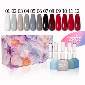 ยาทาเล็บเจลยูวี 15 มล. ปราศจากสาร TPO และ HEMA หนึ่งขวดหนึ่งสี ยาทาเล็บเจลสำหรับร้านทำเล็บ รับผลิตแบรนด์ส่วนตัว - Product Image 4