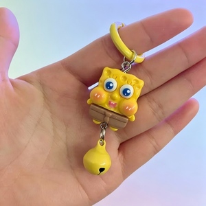 Portachiavi <span class=keywords><strong>SpongeBob</strong></span> e Patrick Star, Ciondolo per Borsa Cartone Animato, Regalo per Coppie e Migliori Amici, per Ragazze - Product Image 1