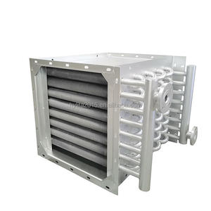 Échangeur de chaleur air-eau à tubes à ailettes, <span class=keywords><strong>radiateur</strong></span> distant pour refroidissement de gaine de générateur diesel et centrale électrique - Product Image 1