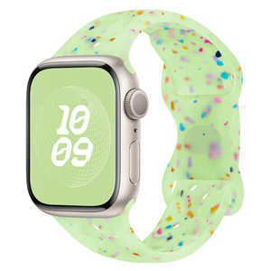 Bracelet en silicone IVANHOE à pois colorés pour Apple Watch Series 10 9 8 7 6 5 SE et Apple Watch Ultra 2 49 46 42 45 44 40mm - Product Image 5