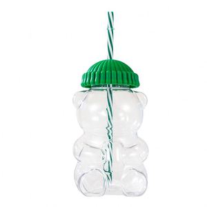 Modern Minimalist Glass <b>Straw</b> <b>Cup</b>-Leak-proof Portable Large Capacity Customizable for Milk Coffee & <b>Water</b> - Product Image 5