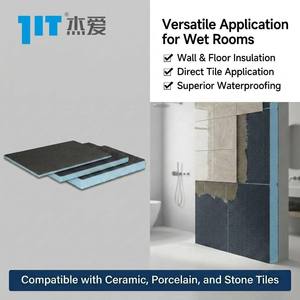 Panneau de support de carrelage imperméable en isolation thermique XPS pour sol et mur de salle de bain, composite en <span class=keywords><strong>polystyrène</strong></span> certifié CE - Product Image 3