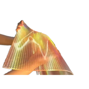 <span class=keywords><strong>Led</strong></span> hiển thị linh hoạt Màn hình HD trong suốt tự dính phim video tường P10 màn hình trong nhà ngoài trời đầy đủ màu sắc mỏng <span class=keywords><strong>LED</strong></span> Tường - Product Image 1