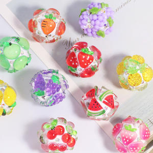 Cuentas de Lucite de Colores Variados, Forma Irregular, para Manualidades, Pulseras y Bolígrafos, Novedad 2025 - Product Image 2