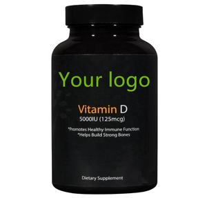 เจลนุ่ม5000iu วิตามิน D3อาหารเสริมสำหรับผู้ทานมังสวิรัติ - Product Image 1