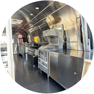 Carrito de Comida Móvil Multifuncional para Mercado Nocturno, Calle Comercial, Venta de Bebidas Frías y Aperitivos - Product Image 6