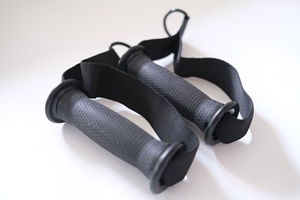 Attrezzatura Economica per <span class=keywords><strong>Pilates</strong></span> Reformer INIKO con Maniglie e Cinghie - Nylon/Plastica Nera - Product Image 6