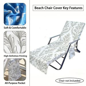 Housse de chaise longue d'extérieur personnalisée en microfibre avec logo sur mesure pour hôtels, complexes hôteliers et spas - Product Image 2