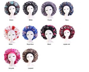 Fashion Brand Extra Large Stain Hair Bonnet Sleeping Cap Customized Logo Shower <b>Headband</b> Hat Bonnets Women - Product Image 6