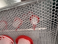 Système complet de cages automatiques pour poules pondeuses destiné aux fermes commerciales de production d'œufs - Cage en batterie pour poules pondeuses