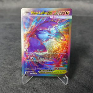 <span class=keywords><strong>Tarjeta</strong></span> Coleccionable de Anime de Alta Calidad, Mega Latias Personalizada, Proxy de Pokémon, con Diseño Holográfico Completo - Product Image 1