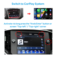 Interface vidéo sans fil CarPlay Android Auto Exploter LVDS RGB pour Maserati Fiat Chrysler Dodge 2013-2016 avec écran 8,4 pouces