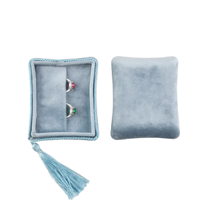 New Models Launched in 2024 Tassel <b>Jewelry</b> <b>Box</b> Swan <b>Velvet</b> <b>Jewelry</b> <b>Box</b> <b>Jewelry</b> Storage <b>Box</b> Support Wholesale and Customization - Product Image 5