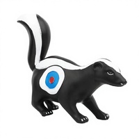 Cible de tir à l'arc Skunk Arrow 3D en plastique pour tir à l'arc recurve en extérieur, fabriquée en Chine