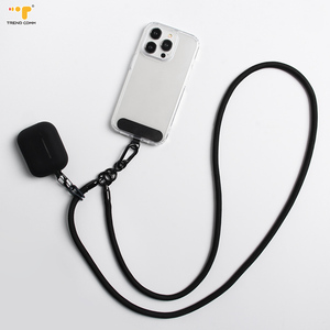 Cordicella universale per telefono cellulare con <span class=keywords><strong>tracolla</strong></span> in poliestere da 8mm di spessore con supporto per cinturino per cellulare - Product Image 6
