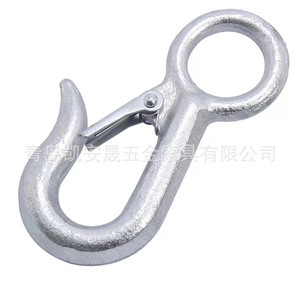 ตะขอเกี่ยวสายเคเบิล Kai Ansheng รุ่น 750/1000 ปอนด์ ผลิตจากเหล็กชุบสังกะสี สำหรับเครน รถพ่วง และอุปกรณ์ทางทะเล - Product Image 3