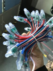 5V DC 12v黑色发光二极管像素电缆广告牌广告5年保修聚氯乙烯塑料灯串IP68 IP67景观用 - Product Image 4